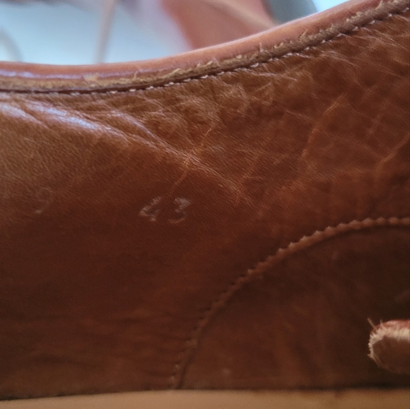 Paul Smith mens tan Oxford shoes - Picture 3 of 5